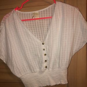 Crop white top